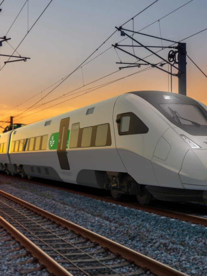 Persontågens punktlighet försämrades 2022